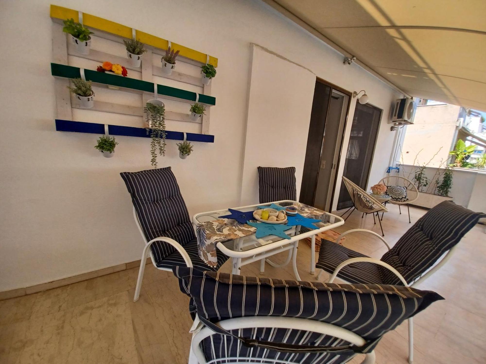 Zen Neapoli Penthouse Apartment Афины Экстерьер фото